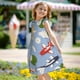 thumbnail image 5 of Balery Colorful Koi Fish Camisón de princesa para niñas, pijama de algodón con mangas abullonadas, suave y bonito.-XX-Large, 5 of 6