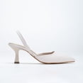 thumbnail image 1 of Rae - Zapatos de tacón bajo con tira trasera beige beige 22.5 CM, 1 of 5