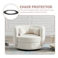 thumbnail image 2 of Anti-slip Mat for Recliner Furniture Floor Hardwood Protector Circle Pad Chair Leg Pads Protectors Carpet Swivel Rubber, 2 of 6