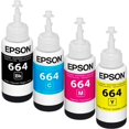 thumbnail image 4 of Kit 4 Botellas Tinta EPSON T664 Color L310 L380 L375 L395 L575 L1300 Epson T664, 4 of 6
