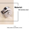 thumbnail image 5 of 2 Inch V Type Pulley Roller 304 Stainless Steel Sliding Gate Roller, 5 of 5