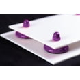 thumbnail image 5 of Versatile Acrylic Display Case - Small Rectangle Box with Mirror, Purple Risers and White Base 8.25" x 6" x 6.75" (A003-PR), 5 of 5