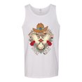 thumbnail image 2 of Wild Bobby Home Is Where You Hang Your Hat Country Eagle Pop Culture Men Tank Top, White, X-Large, 2 of 6