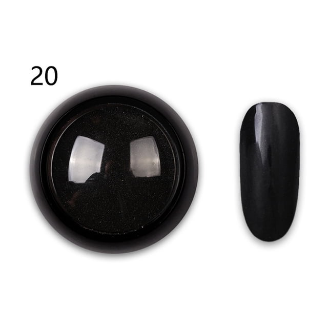 Fiudx Polvo para Decoración de Uñas, Polvo Brillante con Efecto Espejo, Fácil Aplicación para Uñas Naturales o Postizas, Incluye Pincel Pequeño, Perfecto para Fiestas y Eventos Especiales, Ideal para