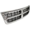 thumbnail image 4 of For 98-03 Ram Van Full Size V6/8 Front Grille Assembly Chrome Shell Black Insert, 4 of 5