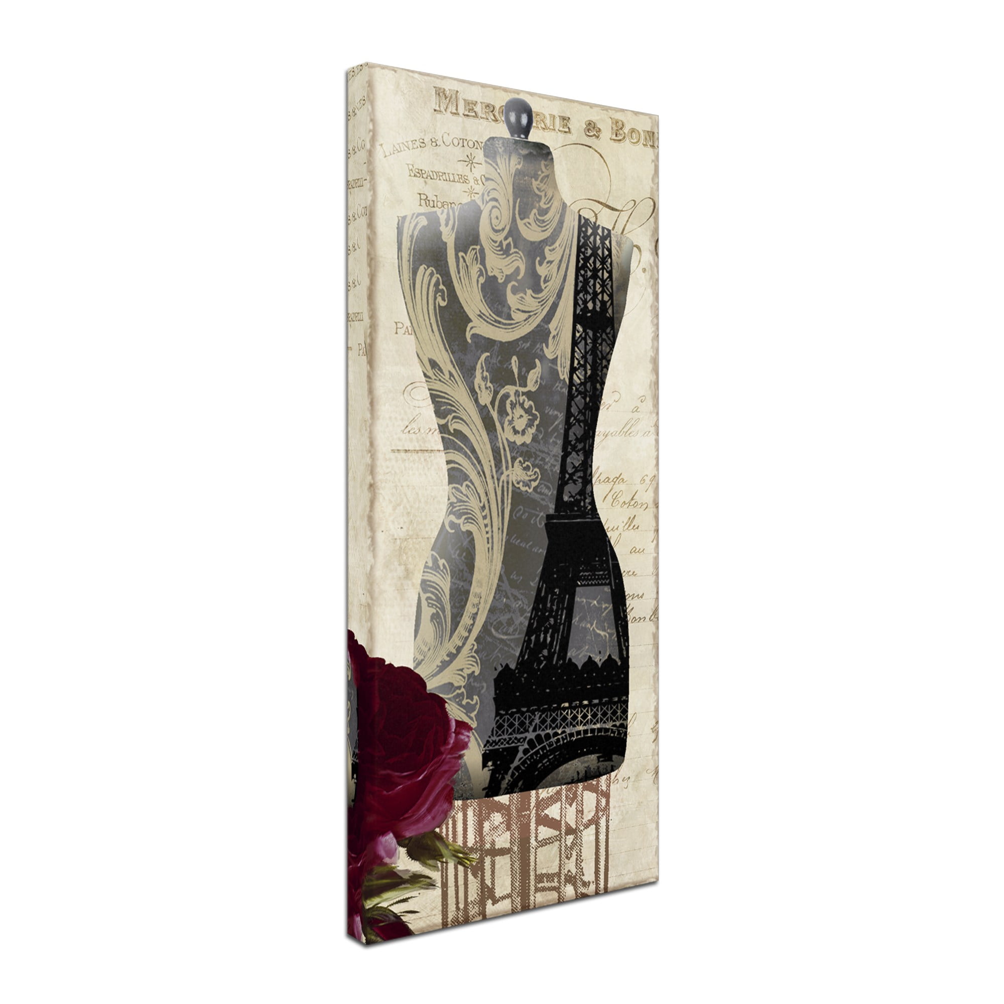 Trademark Fine Art "Paris Seamstress II" Canvas Art by Color Bakery