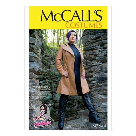 McCall's Sewing Pattern Misses' Coat Costume-14-16-18-20-22