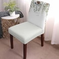 thumbnail image 2 of Chair Covers for Dining Room Set of 4,Christmas Pine Leaves Stretch Seat Protector Removable Washable Chairs Slipcovers for Kitchen Banquet Wedding Hotel,Winter Berries Hazelnuts, 2 of 6