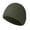 Army Green, variant on Warm Winter Hats for Men and Women, Thick Stretchy Knit Beanie, Extended Brim Soft Breathable Skull Cap, Everyday Cold Weather Wear, One Size Fits Most, Black, 9.06 inches / 23.0 cm