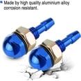 thumbnail image 3 of ZOUSSIQI 2Pcs Windshield Washer Nozzle, Universal Windshield Washer Spray Nozzle Jet Nozzle Replacement Kit (Blue) Other Accessories CA919-42592, 3 of 9