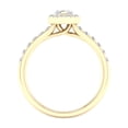 thumbnail image 2 of Imperial 1 Ct TDW Marquise Diamond Halo Engagement Ring in 10K Yellow Gold (H-I, I2), 2 of 4