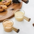 thumbnail image 1 of Milk Pan-Milk Pot Non stick Mini Saucepan Butter Warmer with Wooden Handle Small Cookware  Perfect Size for Heating Smaller Liquid Portions, 1 of 3