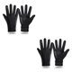 thumbnail image 4 of Guantes transpirables a prueba de viento Wosthever impermeables para montar en motocicleta Negro XXL 2Conjunto, 4 of 6