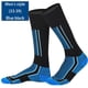 thumbnail image 4 of Kuymtek 2 Uds Calcetines Esquí Gruesos Cálidos Invierno Medias para Exteriores (hombres Azul Negro), 4 of 8