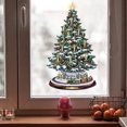 thumbnail image 3 of Pegatina Etiqueta engomada del árbol de cristal de Navidad Pegatinas de Año Nuevo de PVC reutilizables para terraza cercada Sywqhk Libre de BPA, 3 of 5