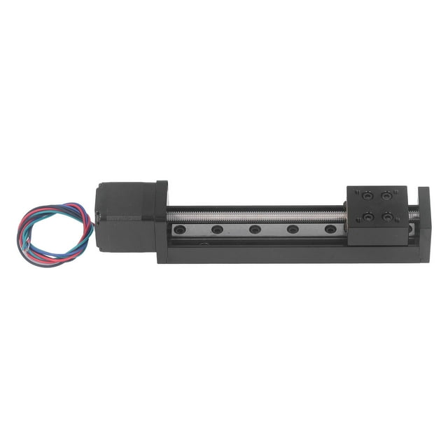 Mesa deslizante de carrera de 100 mm, mesa deslizante de movimiento lineal, mesa deslizante lineal, diseño elevado