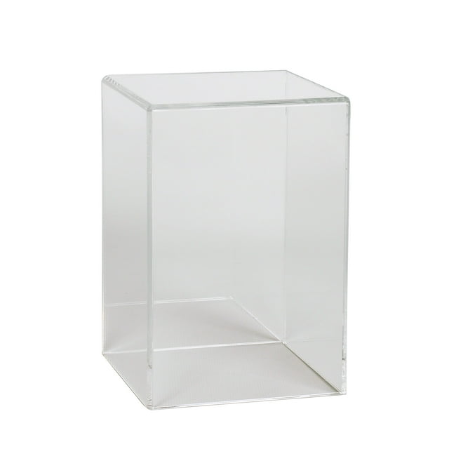 CHOICE ACRYLIC DISPLAYS Acrylic Box Case | 5 Sided Display Box | Acrylic Cube 9" H x 6" W x 6" D