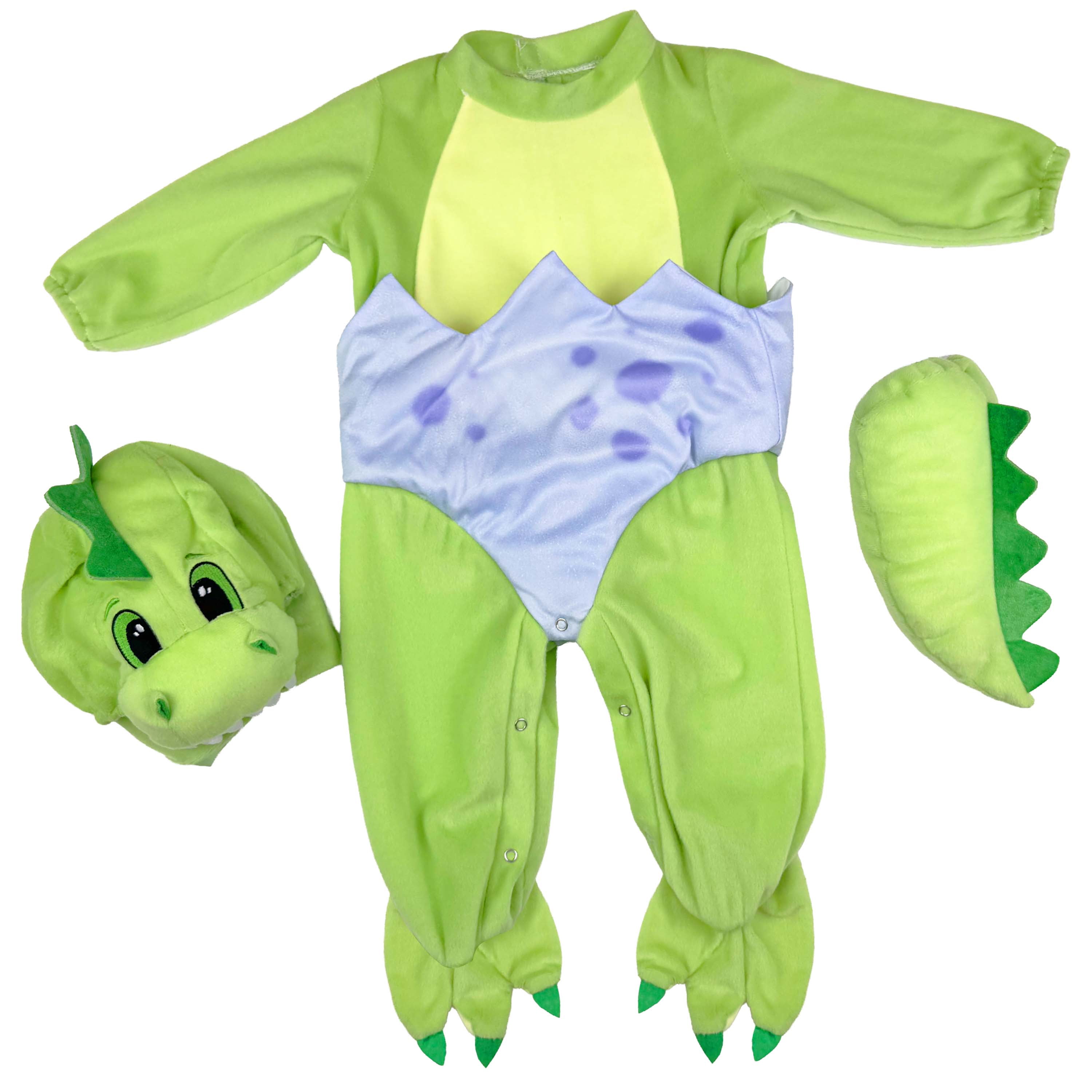 Dino Hatching Halloween Costume for Infant, Size 0-6M, by Way to Celebrate