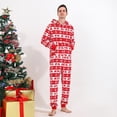 thumbnail image 6 of GYRATEDREAM Christmas Family Matching Parent-child Hoodie Pajamas Reindeer Romper One Piece Jumpsuit Pjs for Adult Kids Baby, 6 of 10