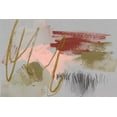 thumbnail image 2 of Goldberger, Jennifer 14x11 Gold Ornate Wood Framed with Double Matting Museum Art Print Titled - Scribbles and Paint II, 2 of 4