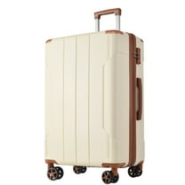 28-inch Hardshell Luggage, Lightweight Durable ABS Suitcases with Double Wheels, Expandable Checked Luggage