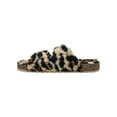 thumbnail image 3 of Secret Treasures Womens Double Buckle Sandals Leopard, Sizes 6-11, 3 of 5