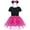Rose, variant on KAWELL Mini Costume for Girls with Mouse Ear Headband, Polka Dot Dress, Child/Toddler, 2-3Y