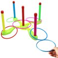 thumbnail image 1 of Ring Toss Toy Set Creative Funny Ring Toss Game Educational Game for Home Indoor, 1 of 8