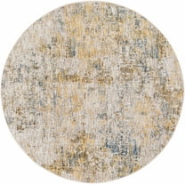 Boutique Rugs Chas Contemporary Area Rug - Tan, Light Sage, Sage - 7'10" Round