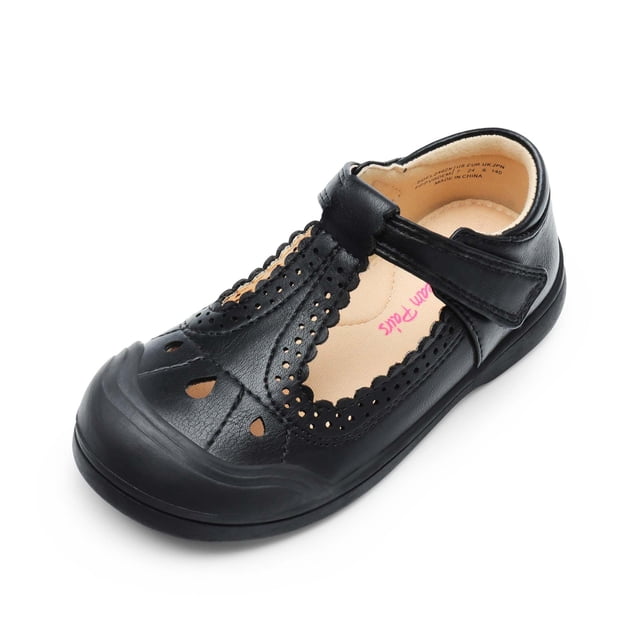 Zapatos Mary Jane para Niñas DREAM PAIRS Talla 10 Negro con Correa en T
