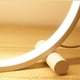 thumbnail image 5 of Lámpara de Mesa LED con Anillo Redondo Simple, Lámpara Decorativa para Dormitorio, Mesita de Noche, Sala de Estar, Restaurante, Hotel, Luz de Noche Redonda Regulable, 5 of 5