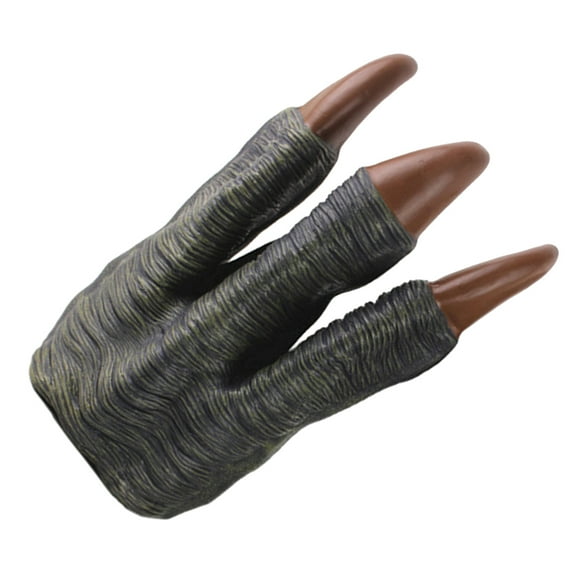 Baohd for Fierce Monster Dinosaur Dragon Devil Costume Hands Puppet Claws Gloves Toys Grey