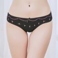 thumbnail image 5 of Bragas transparentes de algodón para mujer, ropa interior de encaje Floral, bragas de cintura baja, lencería suave, juego de 5 unidades, 5 of 5