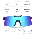 thumbnail image 4 of Typpkmm Adult Outdoor Sport Sunglasses Men Women Cycling Eyewear Baseball Sun Glasses Uv400 Pits Octal Vipers Trabec Eyeglasses Goggles, 4 of 7