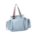 thumbnail image 3 of Mochila organizadora transformable para mujer, bolso de hombro para deportes de primavera Azul, 3 of 9