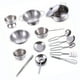 thumbnail image 1 of Juego de Ollas y sartenes ANGGREK acero inoxidable 16 Uds juguete de cocina, 1 of 7