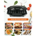 thumbnail image 4 of Commercial Chef CHW2B 2-Waffle Electric Belgian Waffle Maker, 4 of 4