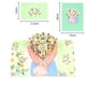 thumbnail image 3 of CaiYueKe 3D Pop Up Greeting Card Handmade Paper Flower Bouquet Daisy Floral Mother's Day Birthday Thank You Card Gift for Women Friends Wife, 3 of 9