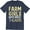 Navy Heather, variant on Farm Girls Have Great Calves Funny Cute Cow Country Men's Tee