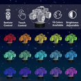 thumbnail image 2 of YSTIAN Monster Trucks Night Light, Monster Trucks Pica 3D Illusion Lamp for Kids, 16 Colors Changing with Remote Control & Timer, Creative Birthday Xmas Gifts for Kids Boys Bedroom Decor, 2 of 9