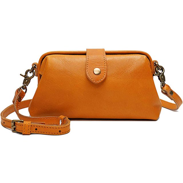 Bolso Bandolera Retro Hecho A Mano Para Médico, Bandolera De Cuero De Estilo Vintage Para Mujer Scienceny AP007667-01