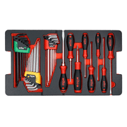 Wiha Tools 194 Piece Premium Kit In Rolling Tool Box