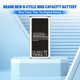 thumbnail image 2 of Batería de repuesto SHENMZ Li-ion de 5200 mAh para Galaxy S5, 2 of 7