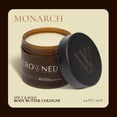 thumbnail image 2 of Combo de manteca corporal y colonia en aceite Crowned Skin Monarch, 2 of 9
