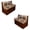 Aztec Horse Southwest American Tribal, variant on ZUXONGSY Bear American Flag Pattern 4 Pack RV Dinette Cushion Covers Washable Camper Cushion Slipcover Scratch-Resistant Sofa Chair Cover Camper Seat Covers Dinette Booth