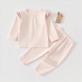 thumbnail image 7 of HFHAPW Toddler and Little Boys Girls 2-Piece Pajamas Long Sleeve Fall Winter PJ Set Kid Sleepwear, 7 of 7