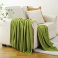 thumbnail image 2 of Grey Throw Blanket for Couch, Soft Warm Cozy Decorative Chenille Knit Grey Blanket, Sofa Bed Couch Throw Blanket for Dark Tone Living Room Bedroom Home Decor, 51" x 67", 2 of 5