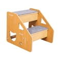 thumbnail image 3 of predolo Foldable Dog Stair Sturdy Pet Steps Ladder Anti-skid MDF for Small Dogs Ramp for 2 Tier, 3 of 8