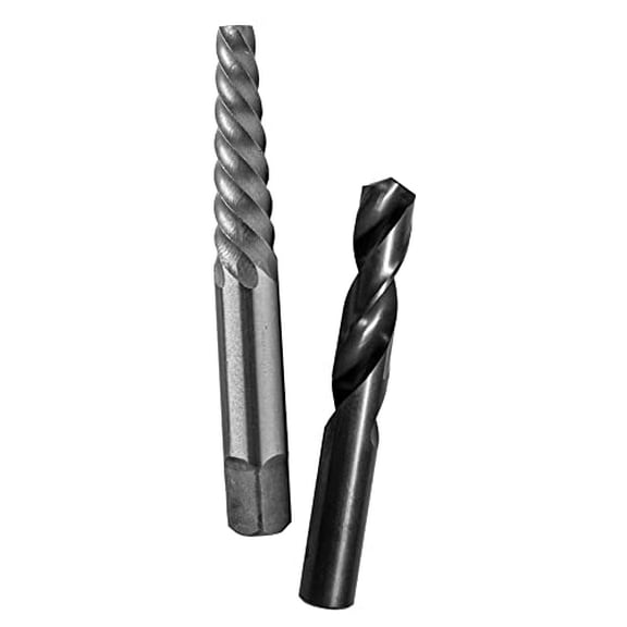 Century Drill & Tool 73506 Spiral Flute Screw Extractor and Drill, 5/8" -7/8"