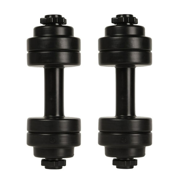 2 Pcs Dumbbell Sports Water Bottle Professional Workout Water Filled Dumbbells